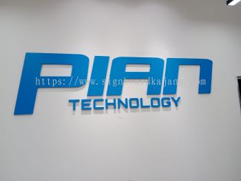 Pian Technology Shah Alam - 3D LED Box Lettering or logo 