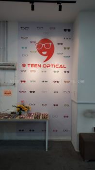 9Teen Optical KL - Wallpaper Sticker Printing 