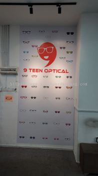 9Teen Optical KL - Wallpaper Sticker Printing 