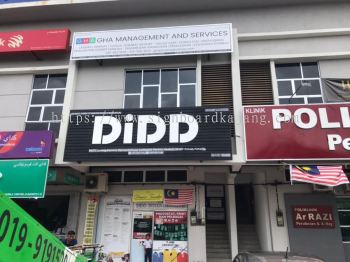 Didd X Signage kuantan - 3D Box Up Lettering or logo 