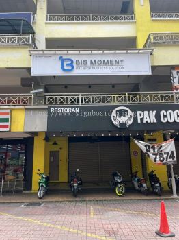 Bis moment KL - 3D LED Box Up Signboard -Frontlit 