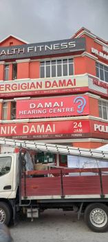 Poliklinik damai Semenyik - 3D LED Box Up Signboard -Frontlit 