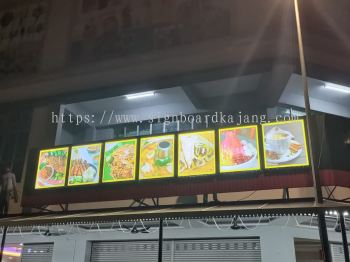 Restoran Jommart Dengkil - Aluminum Panel Base With 3D LED Frontlit Signboard 