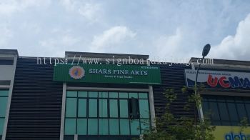 Shars Fine Arts Shah Alam - Aluminum Panel Base With 3D LED Frontlit Signboard 