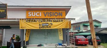 Suci Chendering Kuantan - Aluminum Panel Base With 3D LED Frontlit Signboard 