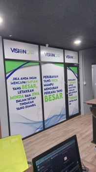 Vision Global Shah Alam - Glass Sticker 