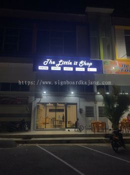 The Little IT Shop Kuantan - 3D LED Box Up Signboard -Frontlit 