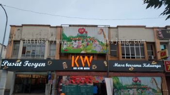 Perniagaan BB KIM WAH Klang - 3d LED Box Up Signboard -Frontlit 