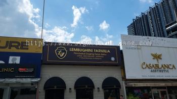 Lembughini Farmilia Ampang - Billboard With 3D wording Non LED Lights 