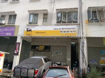 SHOPFRONT GI METAL SIGNBOARD INSTALLED AT TAMING JAYA | NILAI | GOMBAK | SEPUTEH