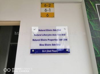 NATURAL LIFESTYLES ASIA INDOOR ACRYLIC POSTER FRAME SIGNAGE 