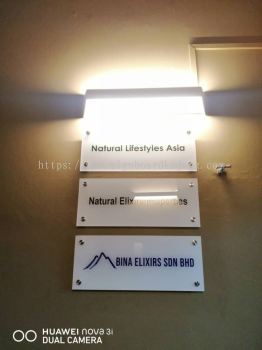 NATURAL LIFESTYLES ASIA INDOOR ACRYLIC POSTER FRAME SIGNAGE 