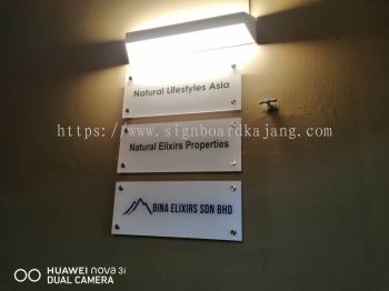 NATURAL LIFESTYLES ASIA INDOOR ACRYLIC POSTER FRAME SIGNAGE 