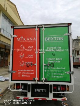 KM VET PHARM TRUCK LORRY & VAN STICKER PRINTING 