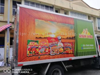 TRUCK LORRY STICKER PRINTING AT KUALA LUMPUR 