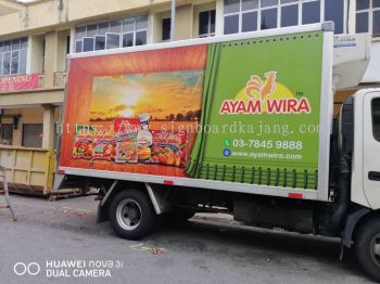 TRUCK LORRY STICKER PRINTING AT KUALA LUMPUR 