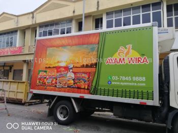 TRUCK LORRY STICKER PRINTING AT KUALA LUMPUR 