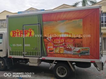 TRUCK LORRY STICKER PRINTING AT KUALA LUMPUR 