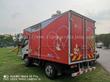 TRUCK LORRY STICKER PRINTING AT KUALA LUMPUR 