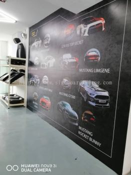 CEO AUTO LIFESTYLE INDOOR WALLPAPER INKJET STICKER PRINTING 