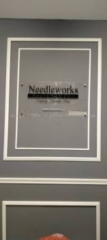 NEEDLEWORKS INDOOR ACRYLIC POSTER FRAME SIGNAGE 