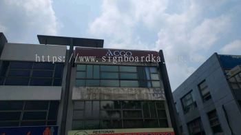 Yakin Health KL- 3D LED Box Up Signboard -Frontlit 