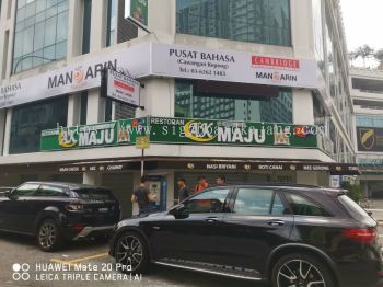 RESTORAN AK MAJU OUTDOOR 3D LED FRONTLIT SIGNAGE 