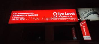 EYE LEVEL LEARNING CENTER OUTDOOR LIGHTBOX SIGNBOARD