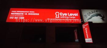 EYE LEVEL LEARNING CENTER OUTDOOR LIGHTBOX SIGNBOARD