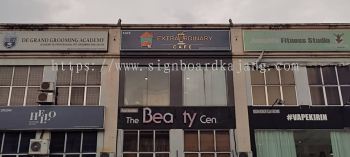 Extraordinary Cafe Cheras - 3D Box Up Lettering Signboard With NON LED 