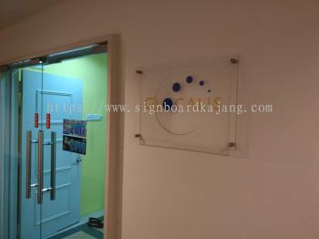 OFFICE INDOOR ACRYLIC POSTER FRAME SIGNAGE AT SHAH ALAM, SRI MUDA, KOTA KEMUNING.