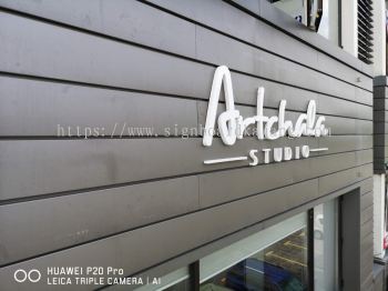 ARTCHALA STUDIO OUTDOOR PVC FOAM BOARD 3D LETTERING SIGNAGE 