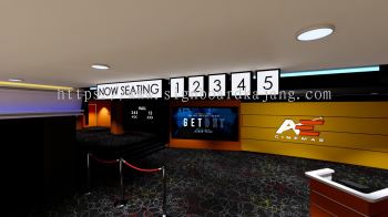 AE CINEMA 3D LED FRONTLIT & LED NEON & LIGHTBOX SIGNAGE SIGNBOARD 