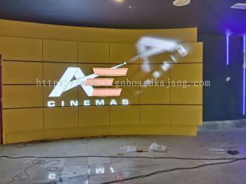 AE CINEMA 3D LED FRONTLIT & LED NEON & LIGHTBOX SIGNAGE SIGNBOARD 