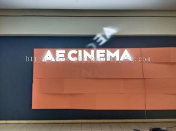 AE CINEMA 3D LED FRONTLIT & LED NEON & LIGHTBOX SIGNAGE SIGNBOARD 