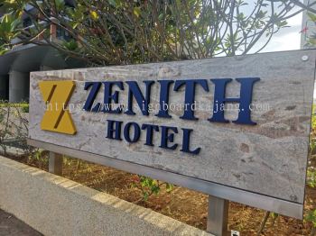 Zenith Putrajaya Hotel - 3D EG BOX UP SIGNAGE WITHOUT LIGHT