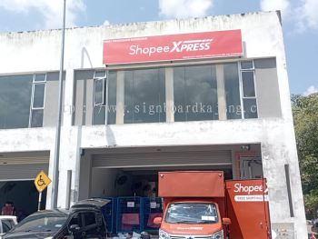 Shopee Express KL - Metal G.I. Base Signboard