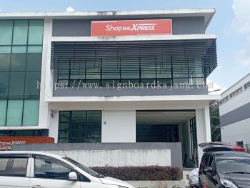 Shopee Express KL - Metal G.I. Base Signboard