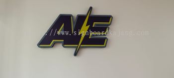 AE Industrial Sdn Bhd KL - Indoor 3D Box UP Signage