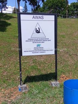 GARDEN WARNING SIGANGE INSTALLED AT SELAYANG | GOMBAK | BATU CAVES | RAWANG | KUANG | BATU ARANG | KUNDANG | KEPONG