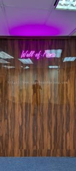 Hall Of Fame - Indoor LED Neon Bar Signage