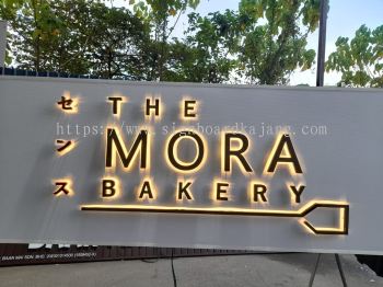 Themora Bakery Shah Alam - 3D EG Backlit Signage