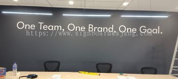 SLOGAN - 3D PVC Cut Out Signage