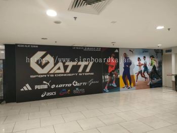 GATTI SPORTS - MALL HOARDING BOARD