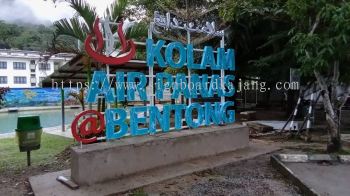 Kolam Air Panas Bentong - 3D LED Frontlit Signage