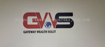 Global Wealth Solutions - 3D Cut Out Signage