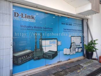 D-Link Solutions - Glass Panel Sticker