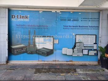 D-Link Solutions - Glass Panel Sticker