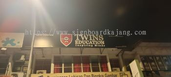 Twins Education - 3D Box Up LED Fronlit Signboard at Setia Eco Ardence