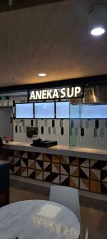 Aneka Sup - Indoor 3D Box Up LED Signage at KLIA 